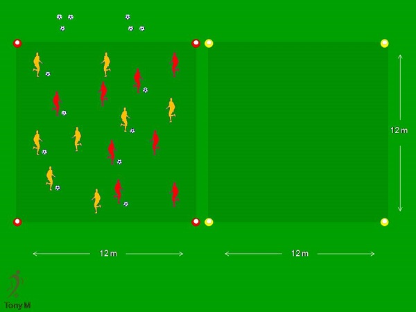 Ca036-Por parejas y cambio de zona.