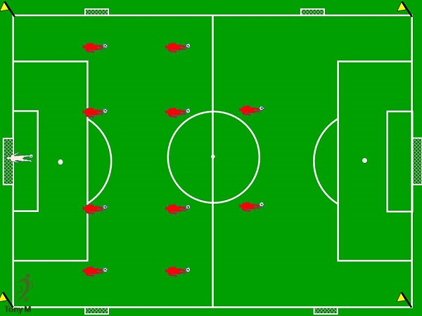 Ca046-Carrera continua por lí­neas.