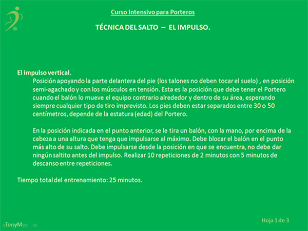 Po014-Técnica del salto. Lección 1 de 3.