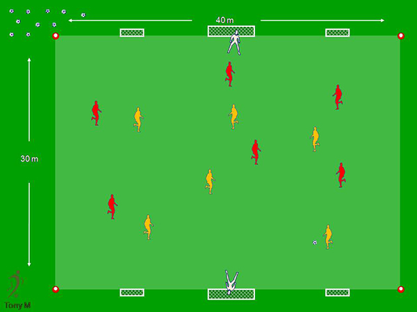 Tc059-7x7, 6 porterías.