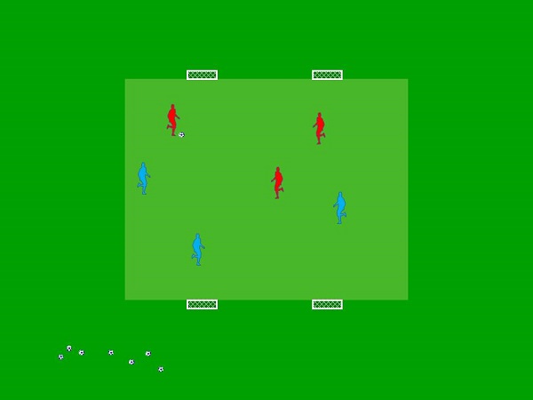 Ti014-3x3 4 porterías.